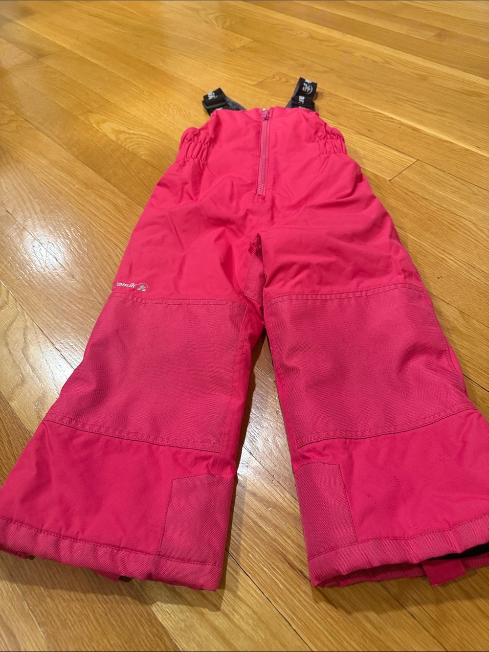 Kamik girls bib snowpants size 4 ,
